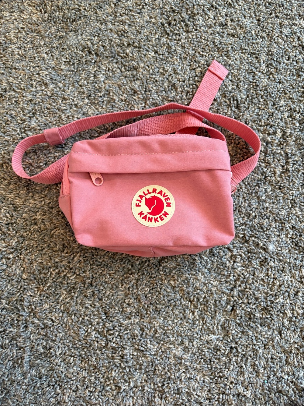 Fjallraven Kanken Rose Pink Crossbody Pouch